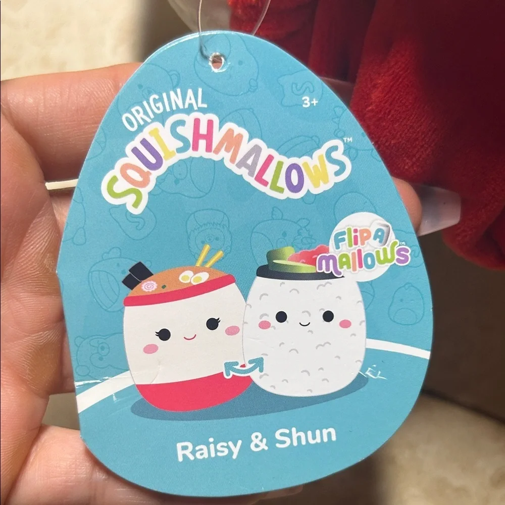 Squishmallows Sushi and Ramen Toy